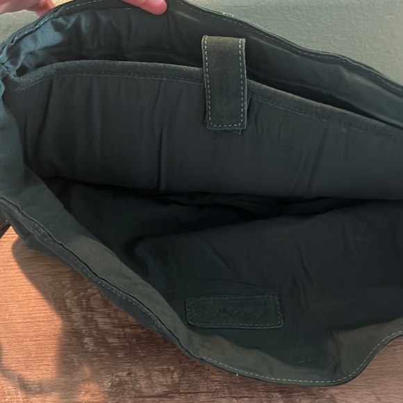 Free people gently used olive green large bag - Picture 7 of 11